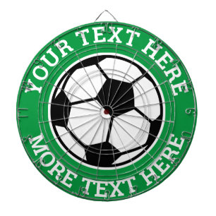 Personalisiertes Fußballspiel Dartscheibe