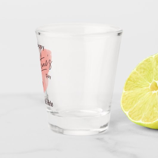 Personalisiertes Galentinstag-Shotglas Schnapsglas (Rechts)