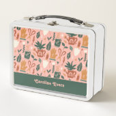 Personalisiertes Gartengeschenk Metall Brotdose (Vorderseite)