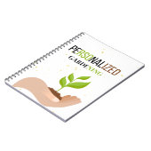Personalisiertes GartenNotebook Notizblock (Linke Seite)