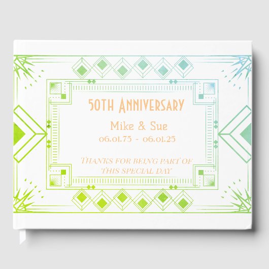 Personalisiertes Gästebuch (Vorderseite)