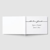 Personalisiertes Gästebuch "Be Our Guest" (Voll)