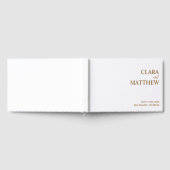 Personalisiertes Gästebuch Custom Wedding Empfang (Voll)