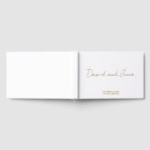 Personalisiertes Gästebuch, Custom Wedding Gästebu Gästebuch (Voll)