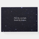 Personalisiertes Gästebuch der Taufe (Rückseite)