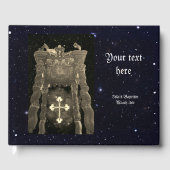 Personalisiertes Gästebuch der Taufe (Vorderseite)