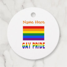 Personalisiertes Gay Pride LGBTQ Zwei-Seiten-Tag