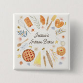 Personalisiertes Gebäck Button (Vorderseite)