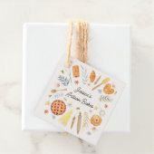 Personalisiertes Gebäck Geschenkanhänger (Beispiel)