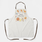 Personalisiertes Gebäck Schürze (Vorderseite)
