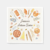Personalisiertes Gebäck Serviette (Vorderseite)