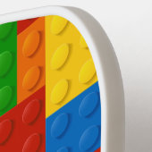 Personalisiertes Gebäude verblasst verantwortungsv Pickleball Schläger (Linke Seite)