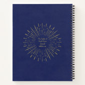 Personalisiertes Gebet oder Schriftzeichen Notizblock (Rückseite)