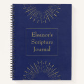 Personalisiertes Gebet oder Schriftzeichen Notizblock (Vorderseite)