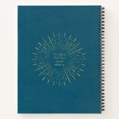 Personalisiertes Gebet oder Schriftzeichen Notizblock (Rückseite)