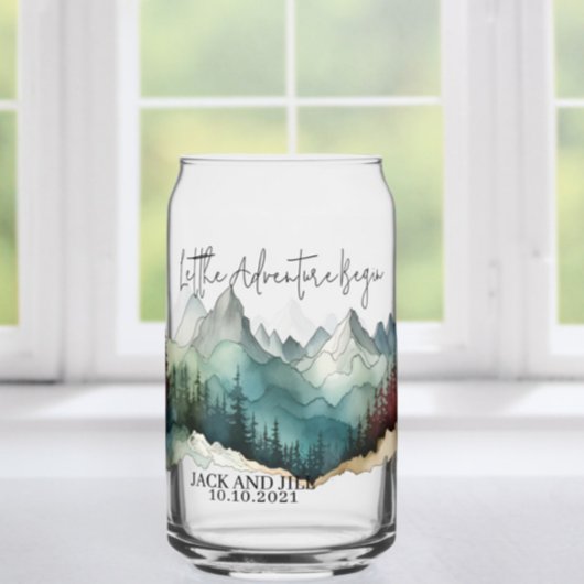 Personalisiertes Gebirgsbier Dosenglas