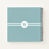 Personalisiertes Geburtsdatum Notizblock (Rückseite)