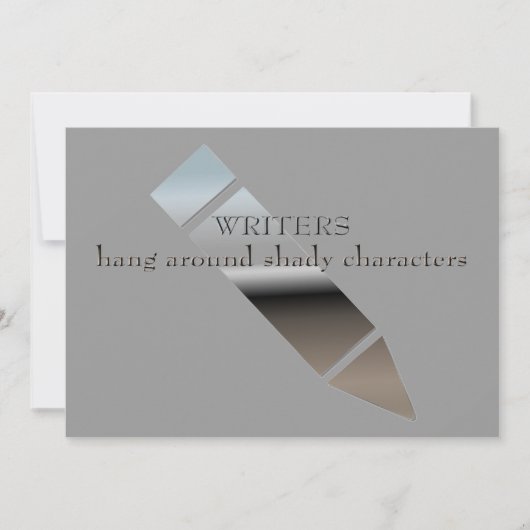 Personalisiertes Geburtstags-Party für Verfasser Einladung (Vorderseite)