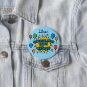 Personalisiertes Geburtstagsabzeichen Button (Beispiel)