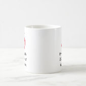 Personalisiertes Geburtstagsalter Kaffeetasse (Mittel)