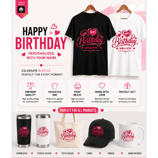 Personalisiertes Geburtstagsdesign mit individuell Tri-Blend Shirt
