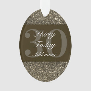 Personalisiertes Geburtstagsgeschenk 30. Ornament