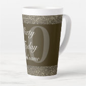 personalisiertes Geburtstagsgeschenk 60. Tasse (Rechte Ecke)