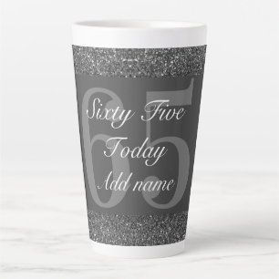 personalisiertes Geburtstagsgeschenk 65. Tasse