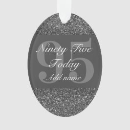 Personalisiertes Geburtstagsgeschenk 95. Ornament