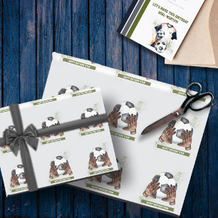 Personalisiertes Geburtstagsgeschenk für Kinder Geschenkpapier