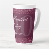 personalisiertes Geburtstagsgeschenk Tasse 100. (Rechte Ecke)
