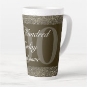 personalisiertes Geburtstagsgeschenk Tasse 100. (Rechte Ecke)