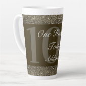 personalisiertes Geburtstagsgeschenk Tasse 100. (Linke Ecke)