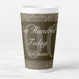 personalisiertes Geburtstagsgeschenk Tasse 100.