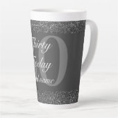personalisiertes Geburtstagsgeschenk Tasse 30. (Rechte Ecke)