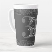 personalisiertes Geburtstagsgeschenk Tasse 30. (Linke Ecke)
