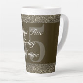 personalisiertes Geburtstagsgeschenk Tasse 35. (Rechte Ecke)