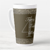 personalisiertes Geburtstagsgeschenk Tasse 45. (Linke Ecke)