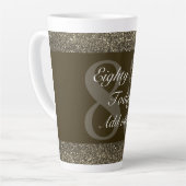 personalisiertes Geburtstagsgeschenk Tasse 85. (Linke Ecke)