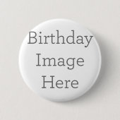 Runder Knopf, Standardgröße, 5,7 Cm (Vorderseite)