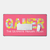 Personalisiertes GeburtstagsValentingeschenk für G Schreibtischunterlage (Tastatur & Maus)