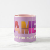 Personalisiertes GeburtstagsValentingeschenk für G Tasse (Zentrum)