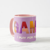 Personalisiertes GeburtstagsValentingeschenk für G Tasse (Vorderseite Links)