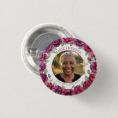 Personalisiertes Gedenken Erinnern | Foto Button (Vorne & Hinten)
