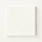 Personalisiertes Gedicht, Liedtext, Zitat Notizblock (Rückseite)