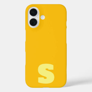 Personalisiertes gelbes iPhone / iPad Case