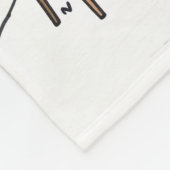Personalisiertes gemütliches Enkelin-Geschenk Soft Fleecedecke (Ecke)