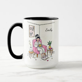 Personalisiertes gemütliches Freund Geschenk Süßes Tasse