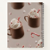 Personalisiertes, gemütliches Peppermint-Hot-Choco Notizblock (Rückseite)