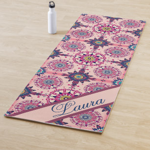 Personalisiertes geometrisches Design Yogamatte
